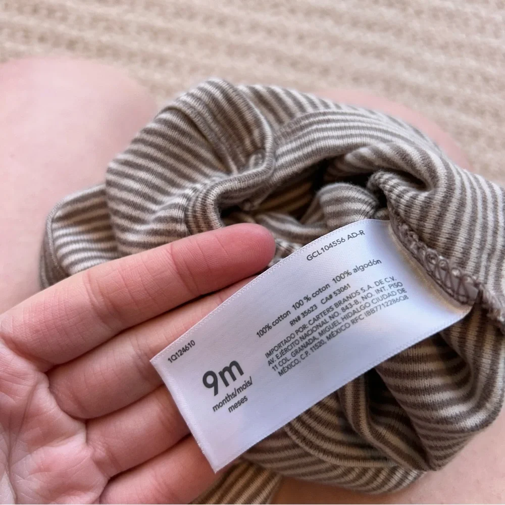 Carter’s Striped 9M Onesie Bodysuit